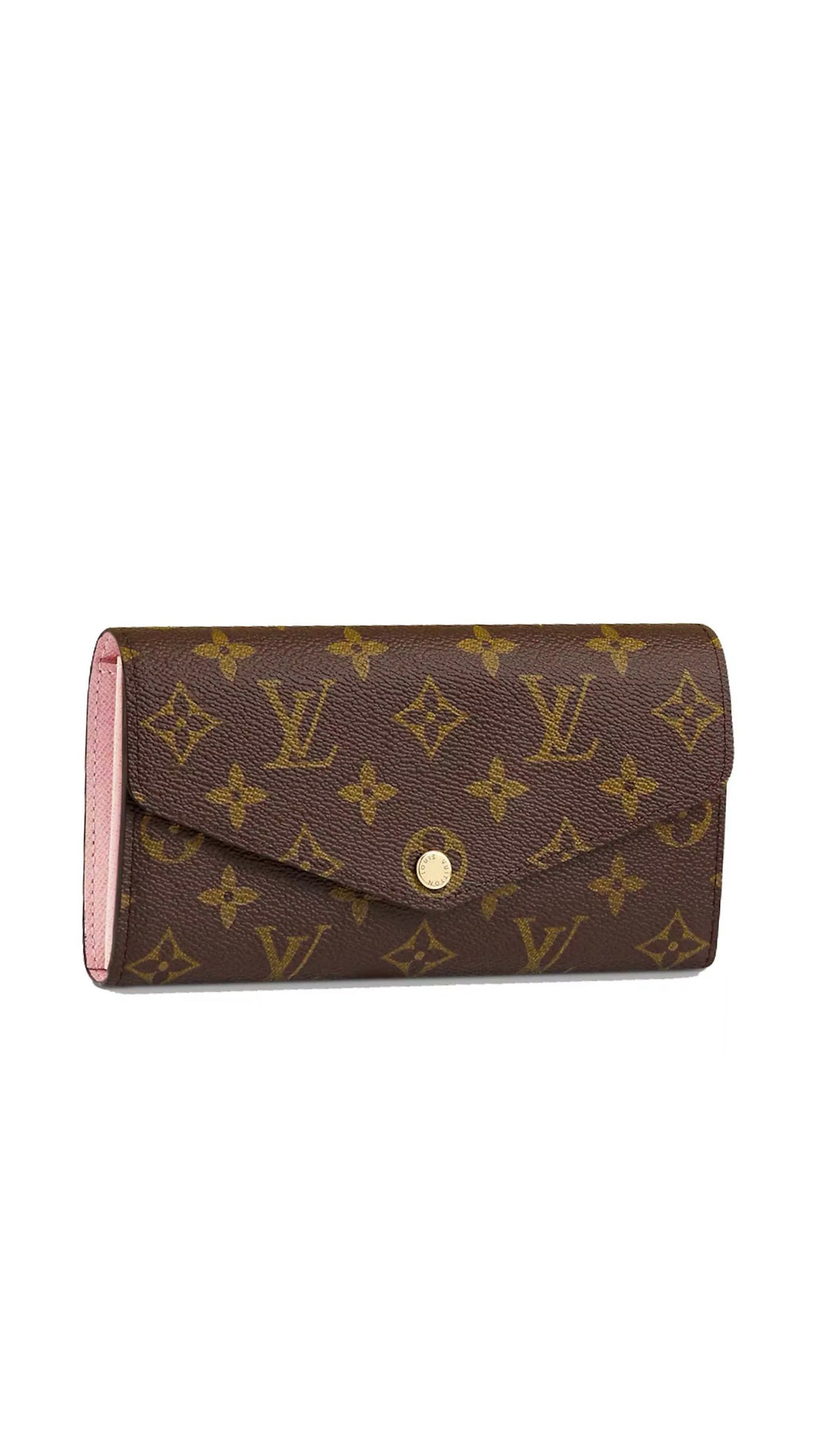 Louis Vuitton Sarah Wallet Monogram Rose Ballerine
