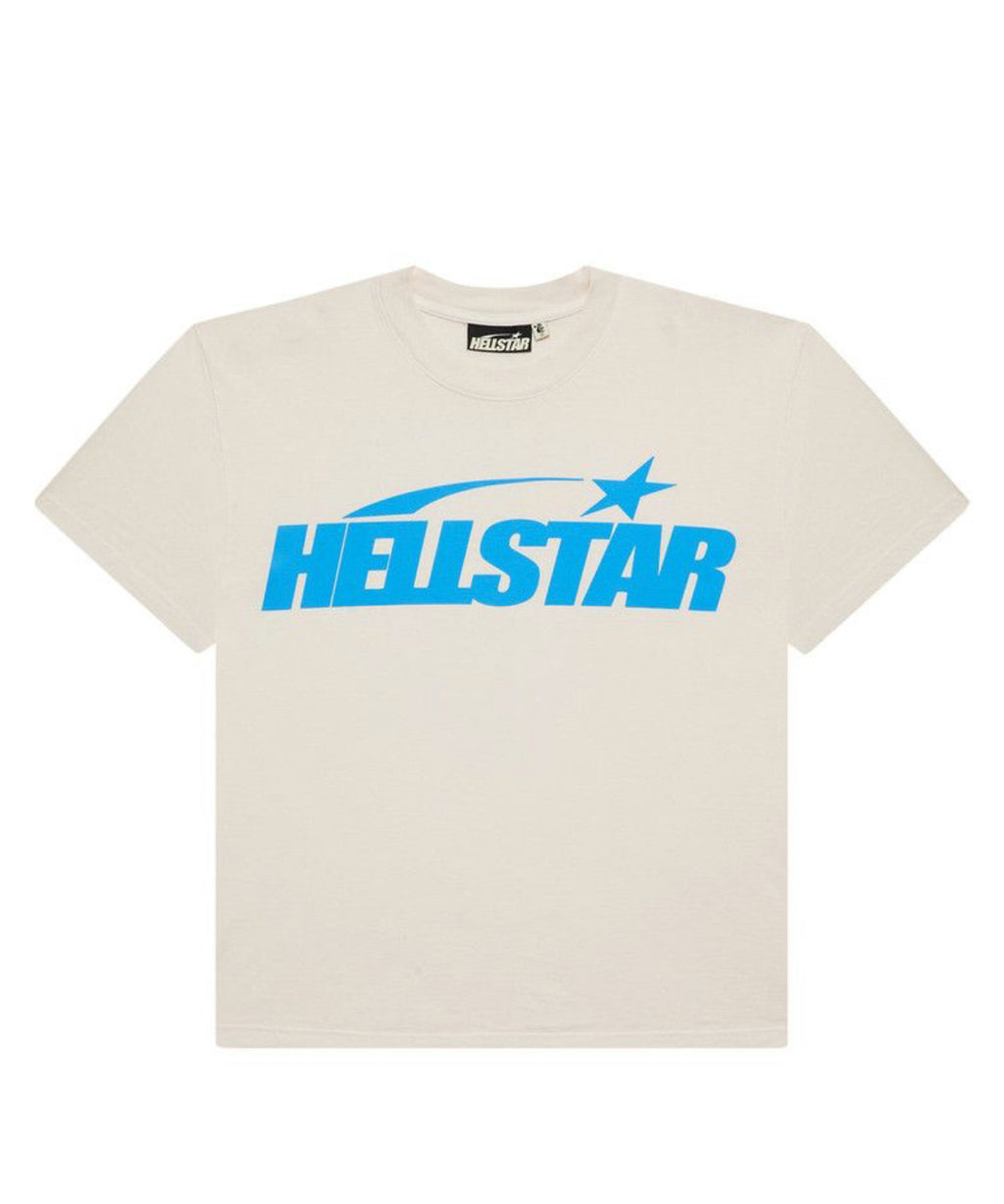 Hellstar Classic T-Shirt White/Blue