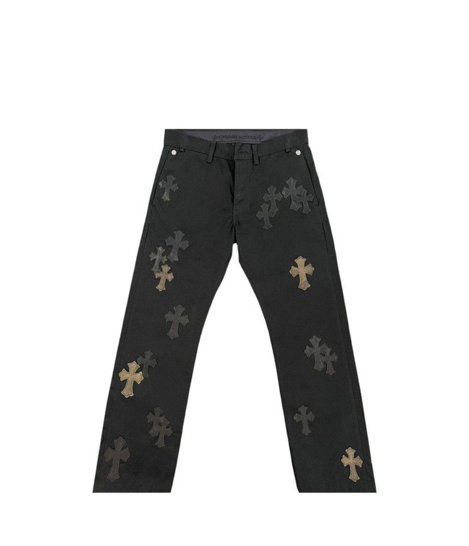Chrome Hearts Cross Patch Chino Pants Black/Camo