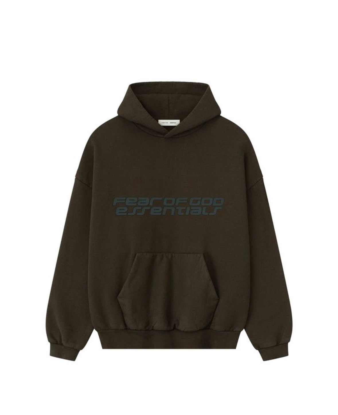 Fear For God Essentials Heavy Fleece 90s Hoodie Brown