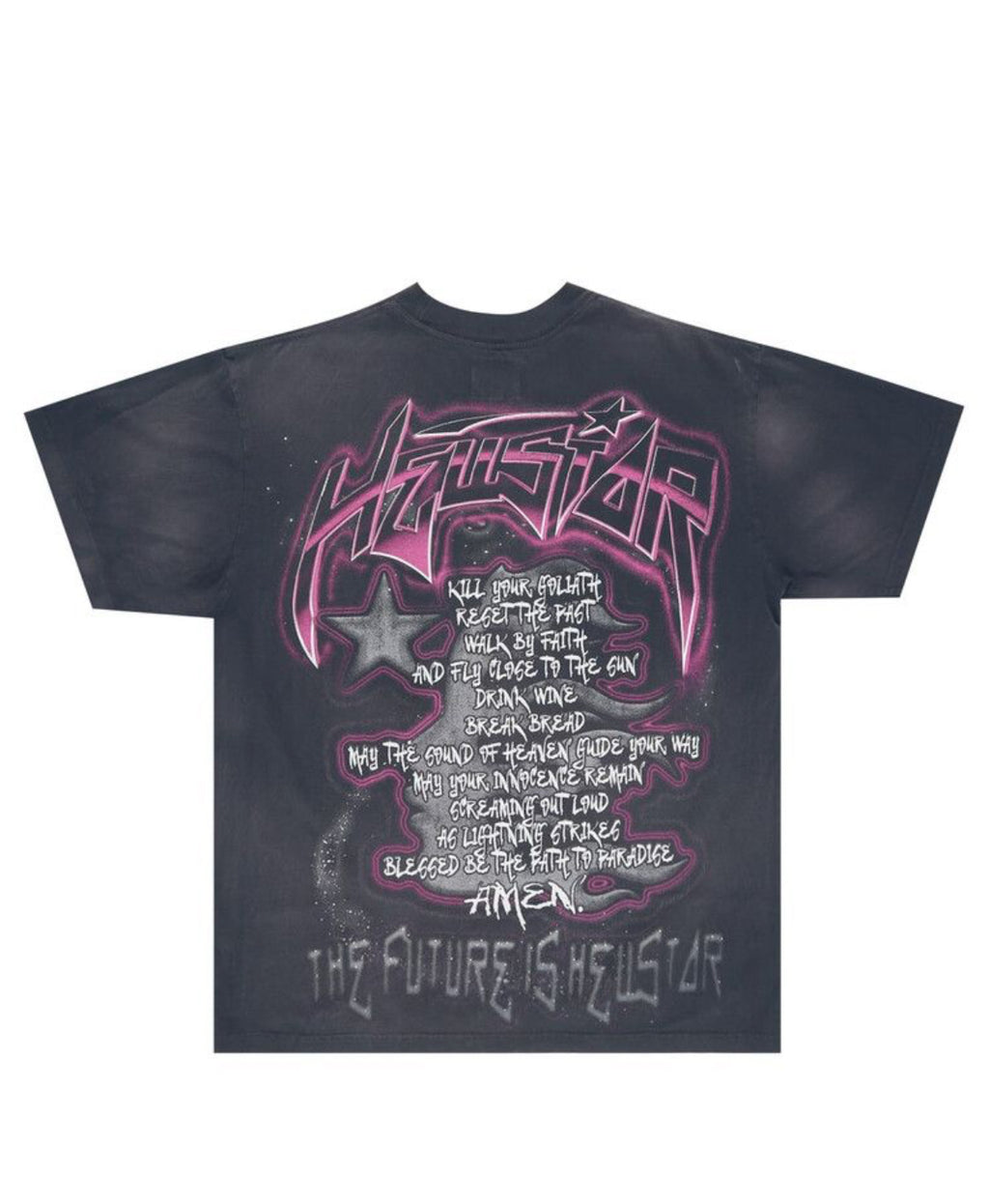 Hellstar The Future T-Shirt Black/Pink