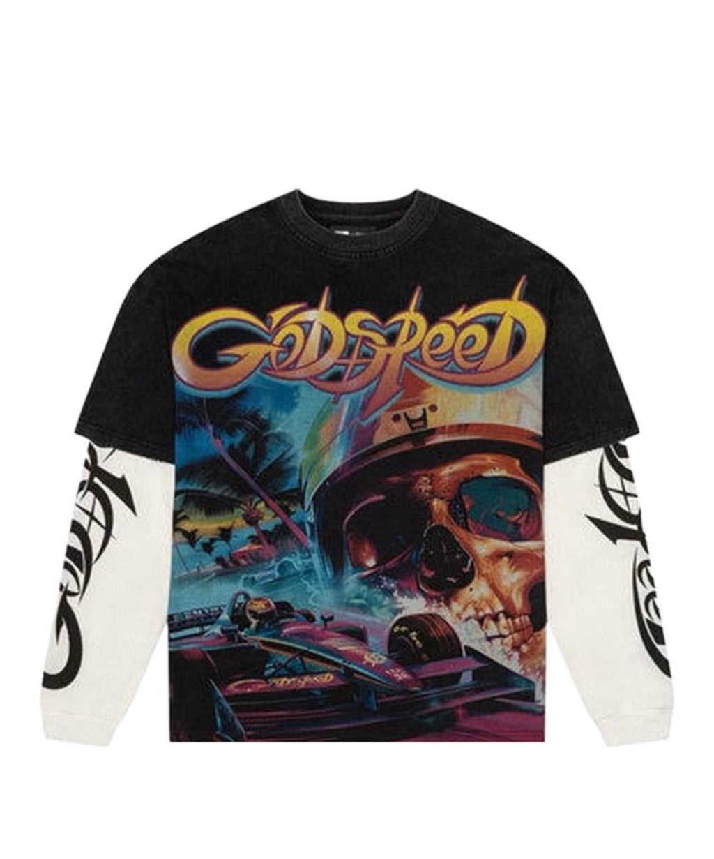 Godspeed F1 Dreams Layered T-Shirt Black