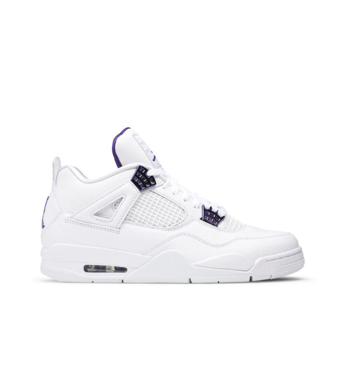 Retro 4 Purple Metallic