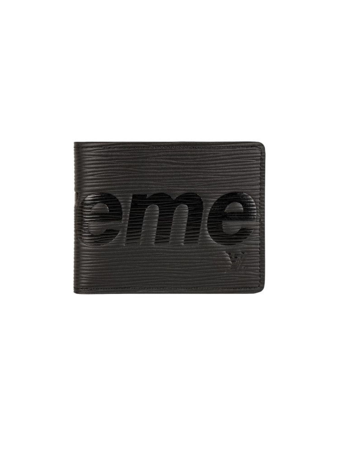 Louis Vuitton x Supreme Slender Wallet Black
