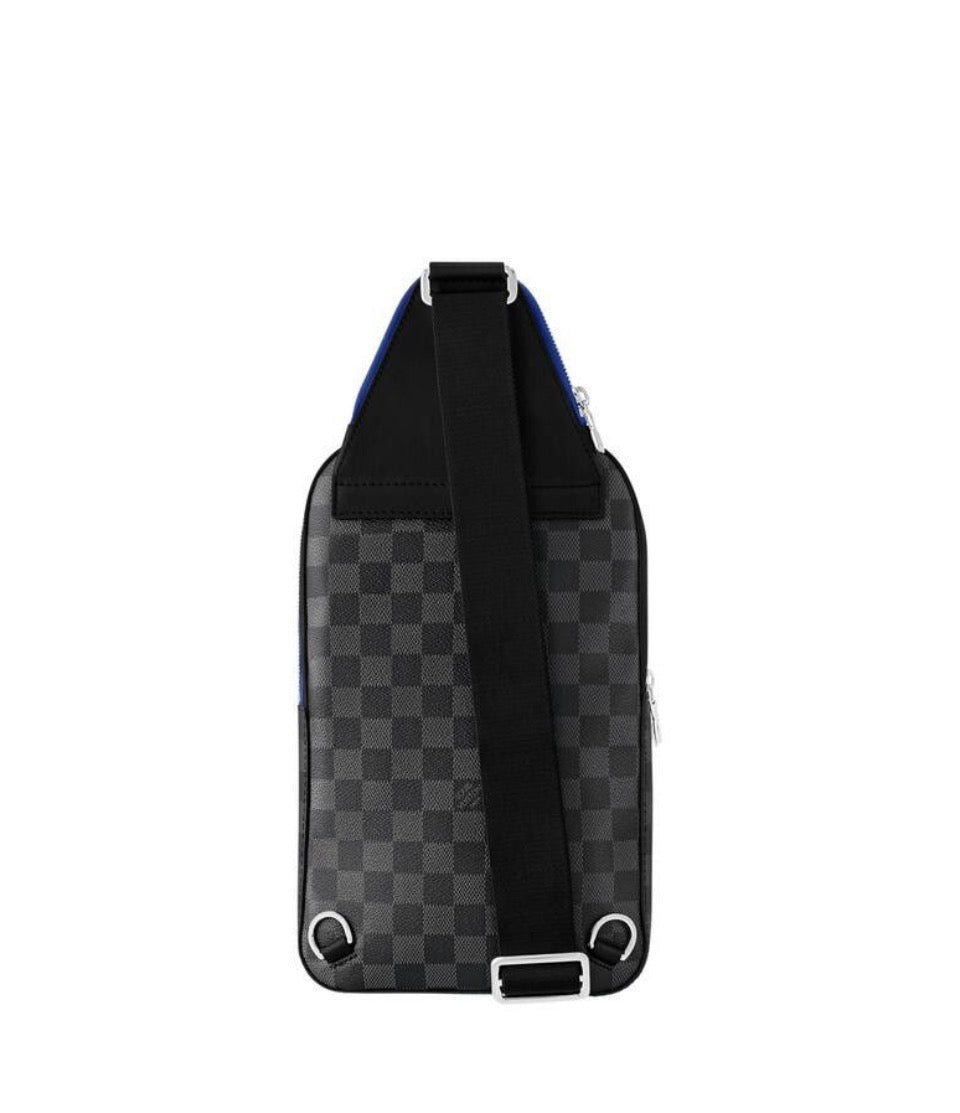 Louis Vuitton Avenue Slingbag Black Damier Graphite Canvas