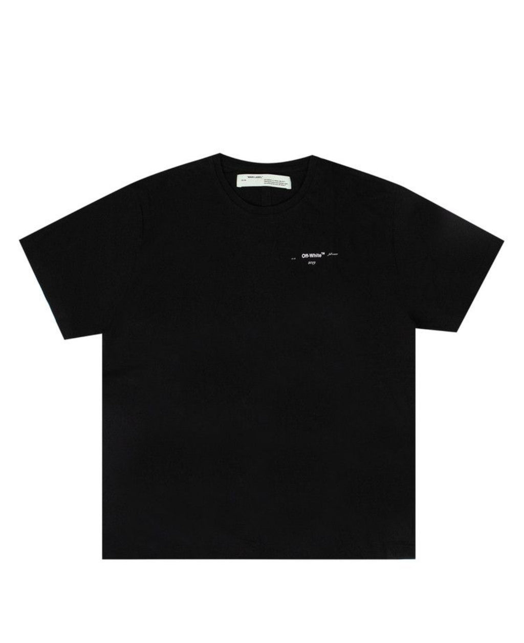 Off-White 3D Logo Oversized T-Shirt Black