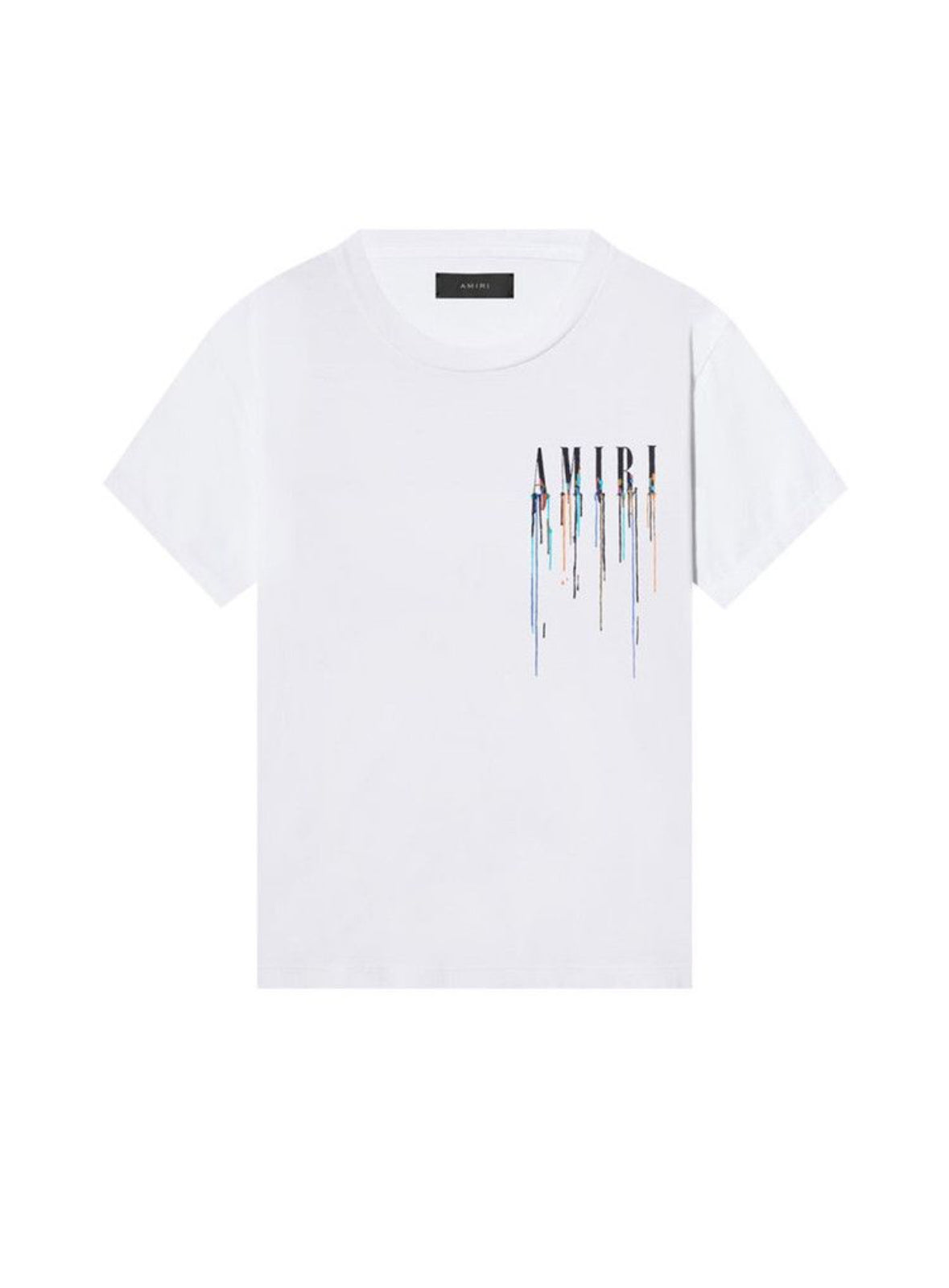 AMIRI Paint Drip Core Logo Tee White