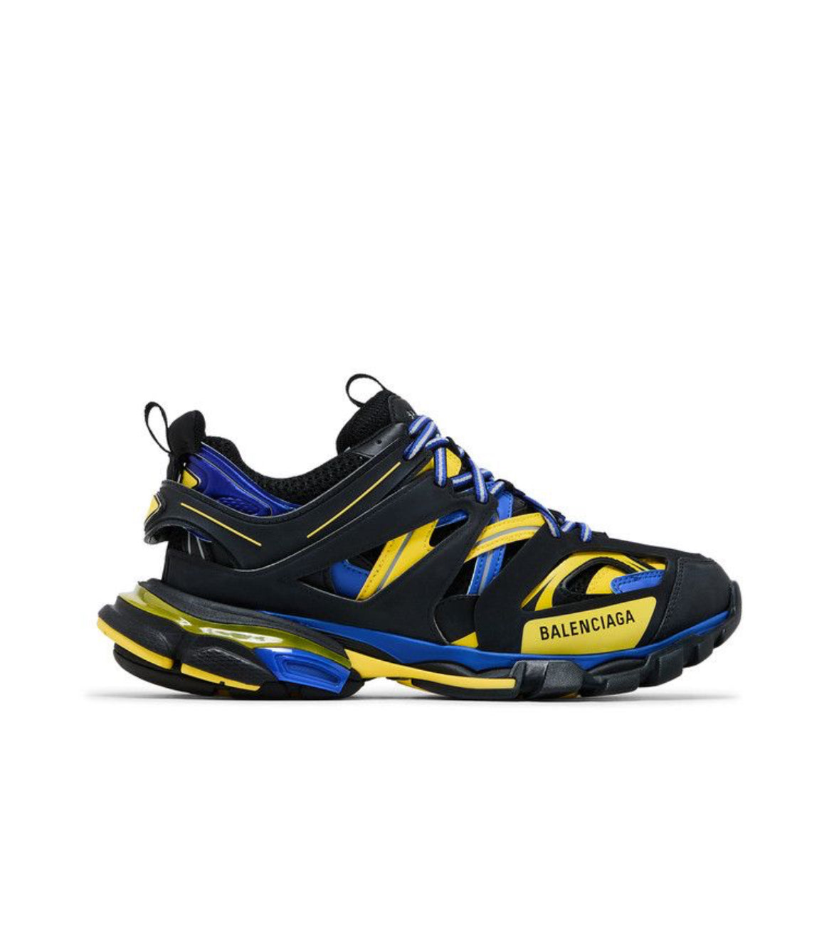 Balenciaga Track Trainer Black Yellow Blue