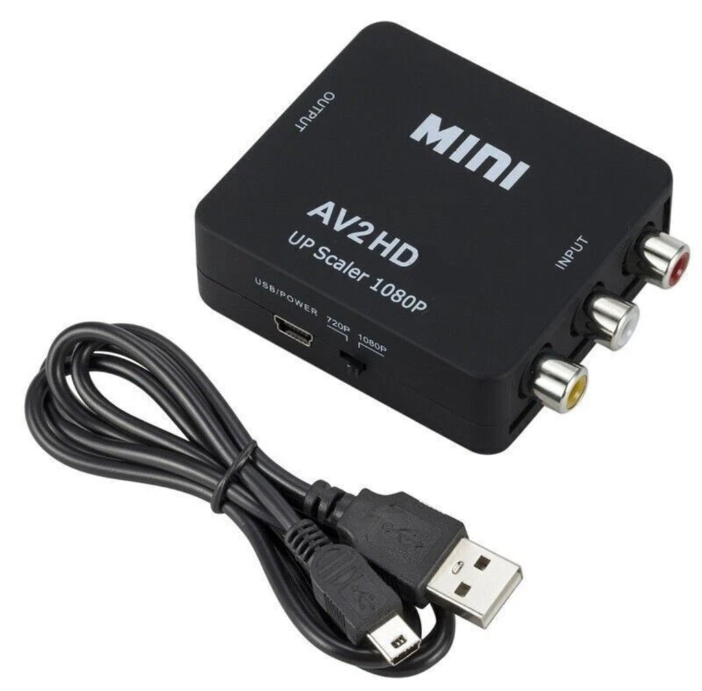 Convertidor RCA a HDMI Wii NES SNES PS2