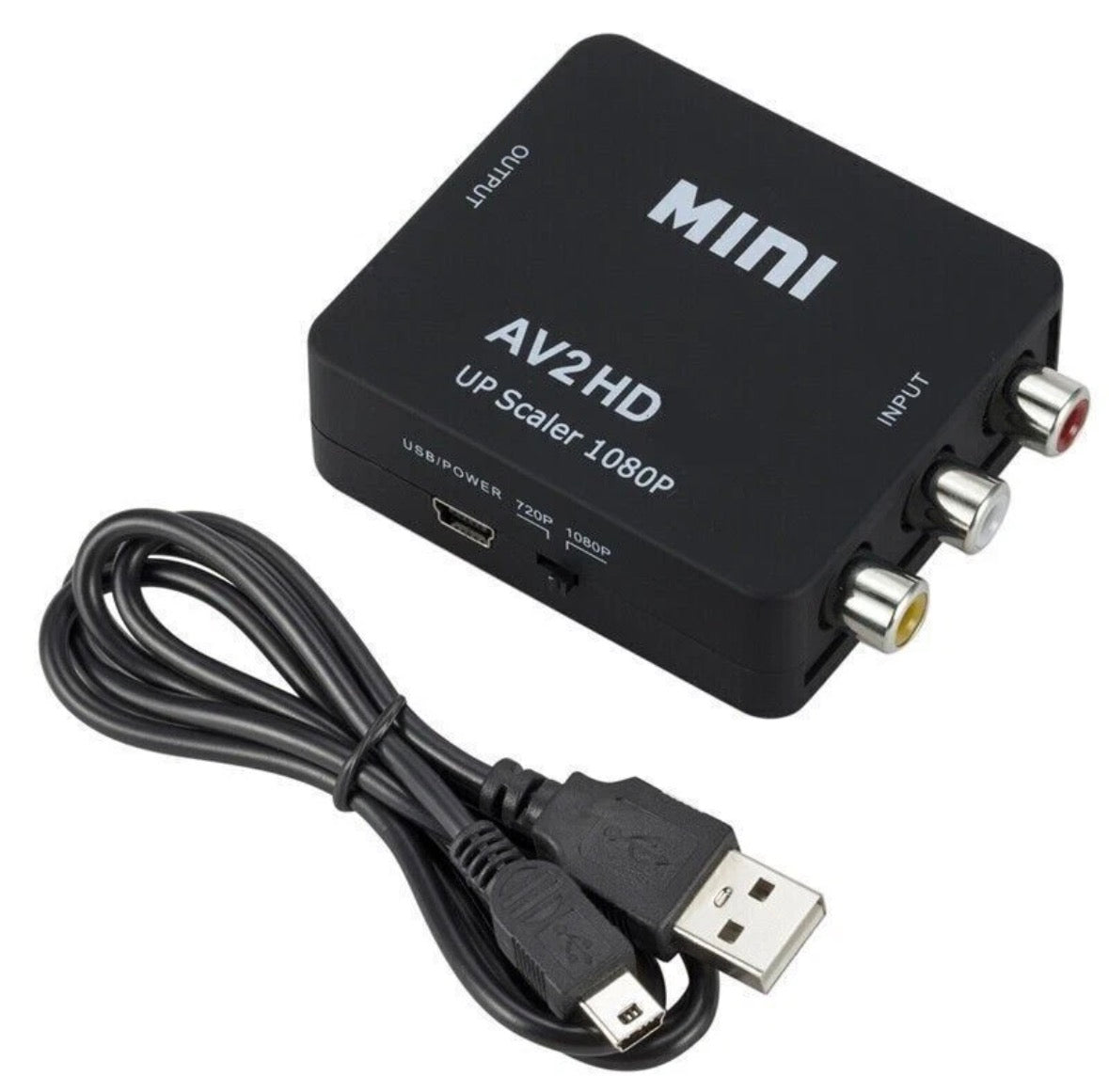 Convertidor RCA a HDMI Wii NES SNES PS2