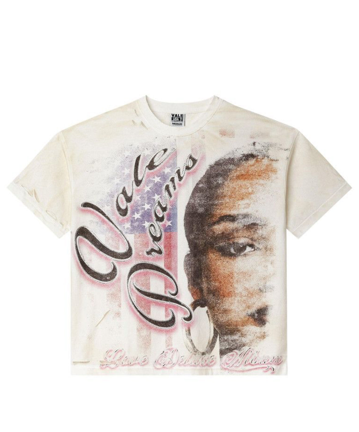 Vale Forever Americas Dream Bling Tee Cream