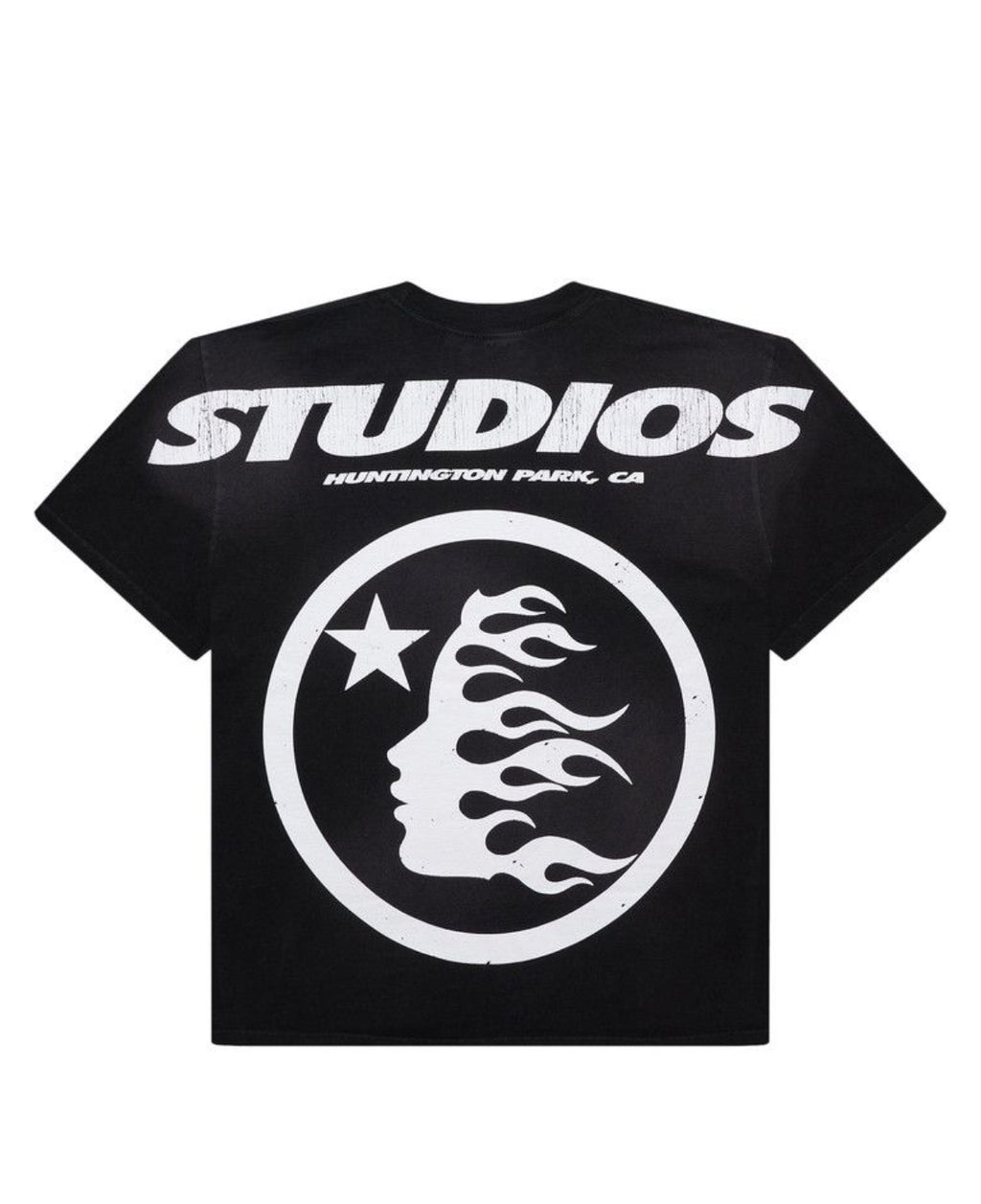 Hellstar Studios Cartoon Logo T-Shirt Yellow