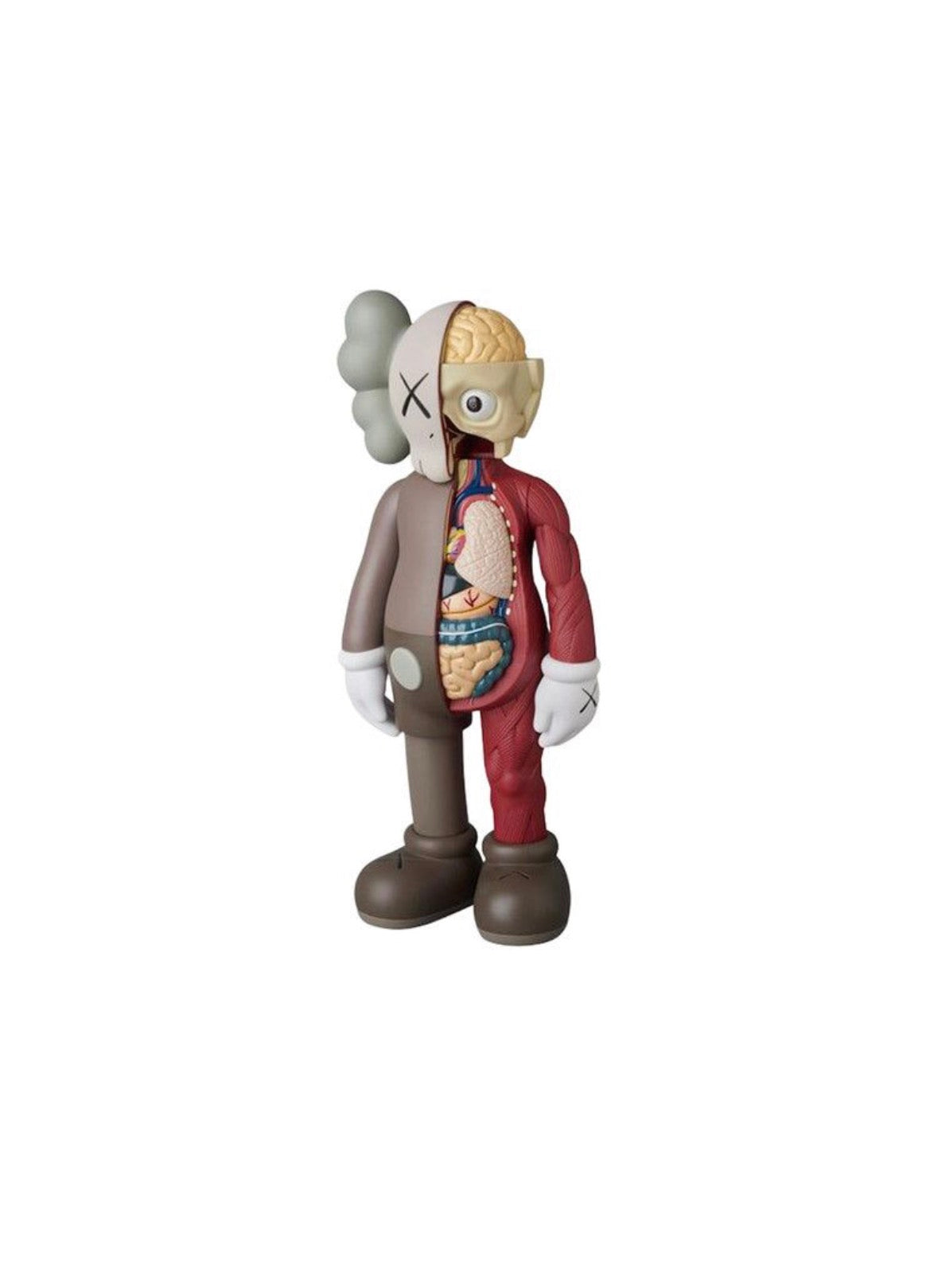 KAWS Companion Flayed Open Edition Vinyl Figure Brown
