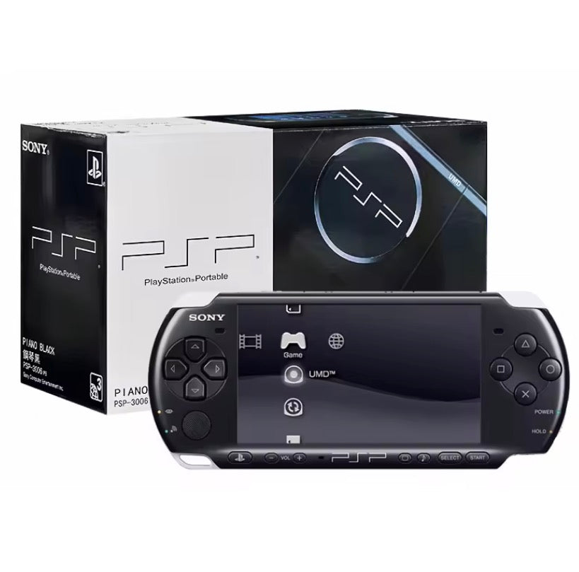 PSP 3000 Black Version 64GB Original Case