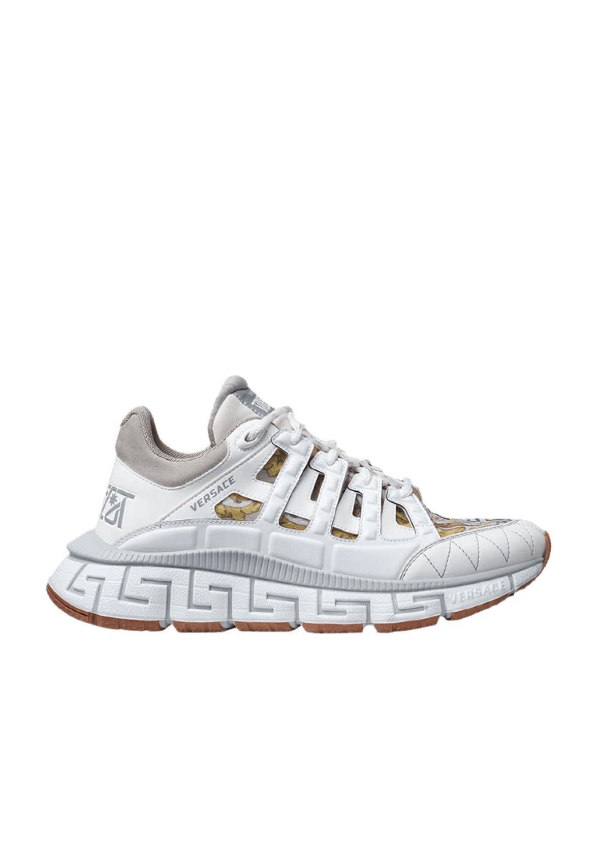 Versace Wmns Trigreca Borocco Print White