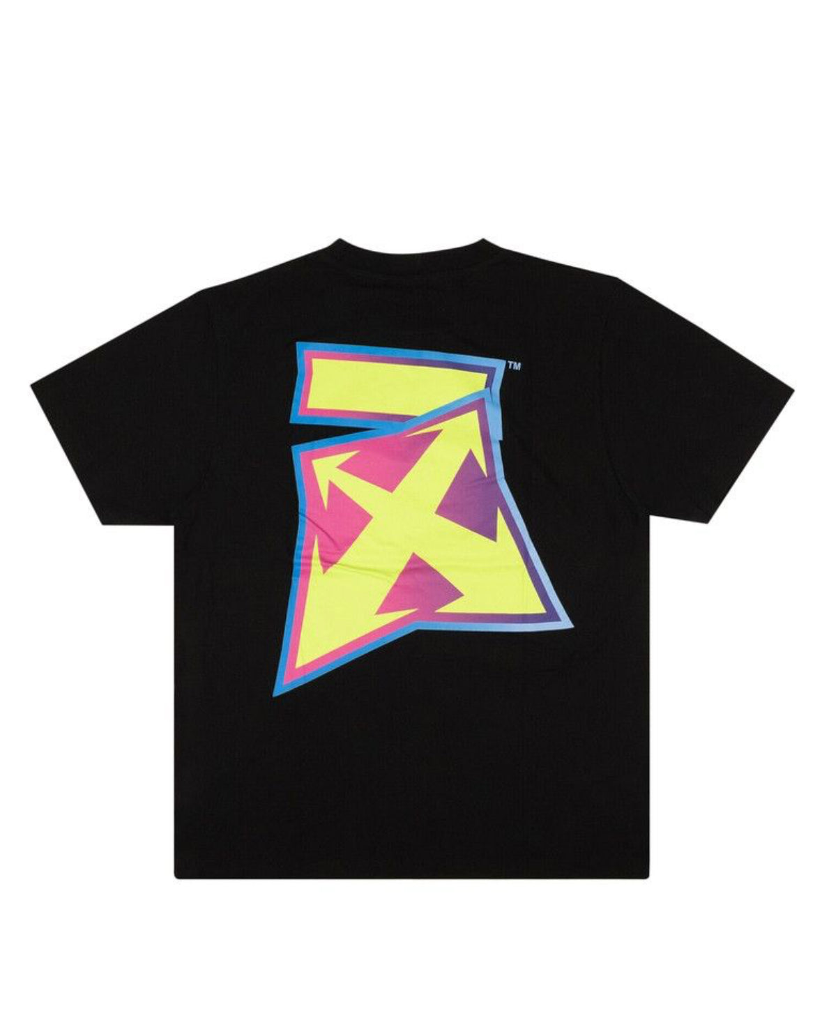 Off-White Degrade Thunder T-Shirt Black