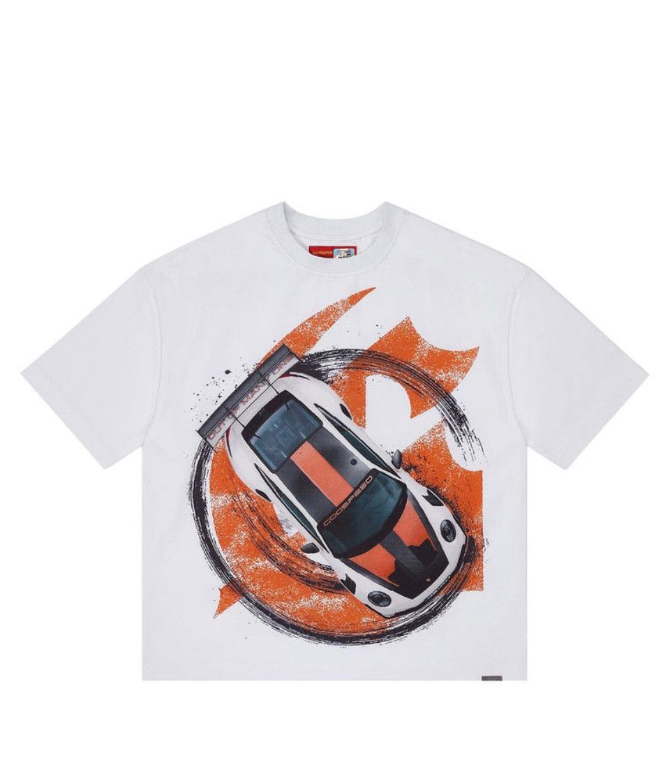 Godspeed Track Mode Miami Superrun Tee White