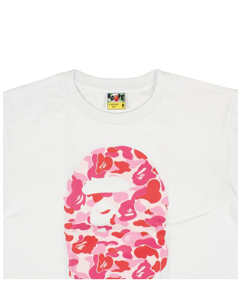 Bape Color Camo T-Shirt White/Pink