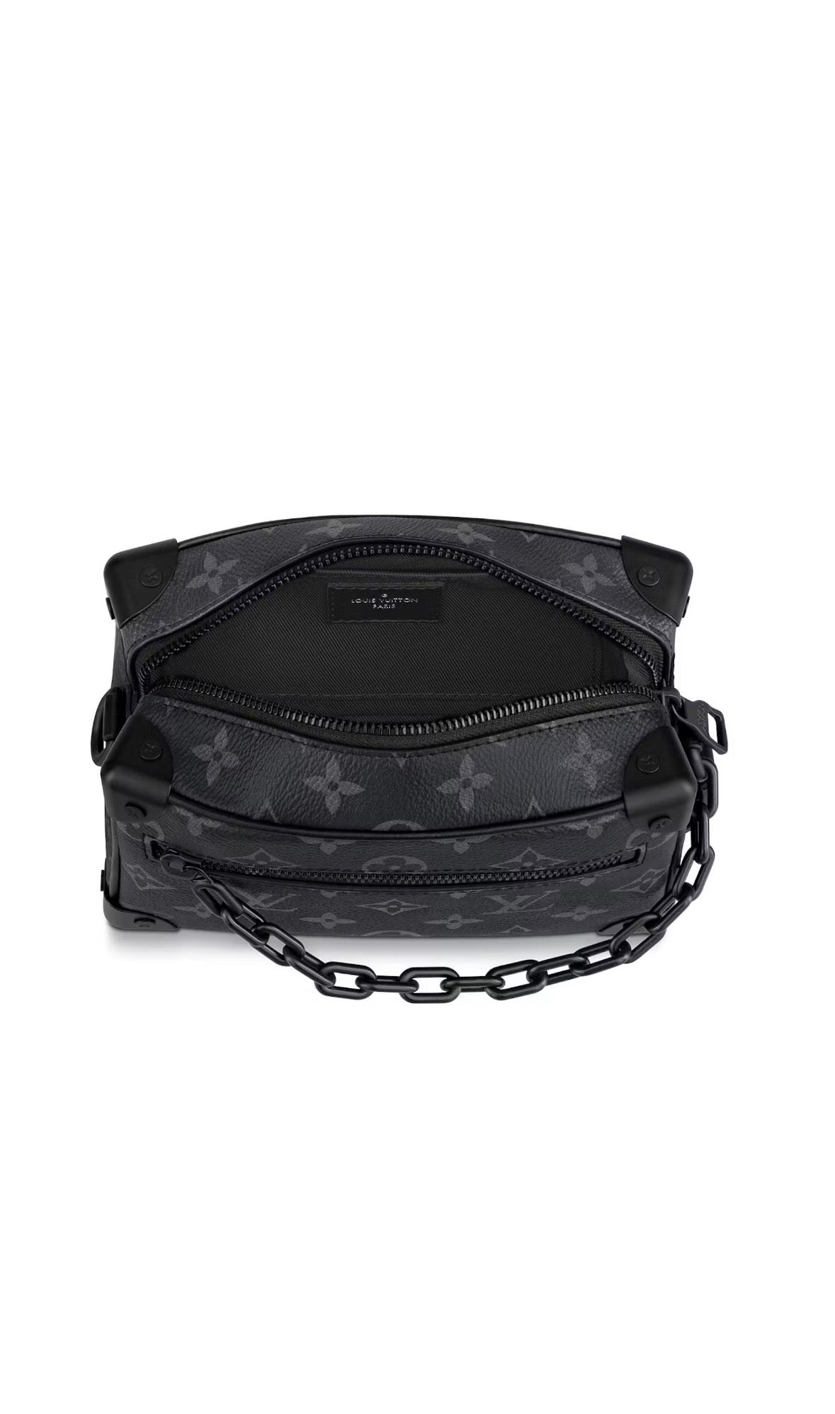 Louis Vuitton Monogram Eclipse Mini Soft Trunk Black