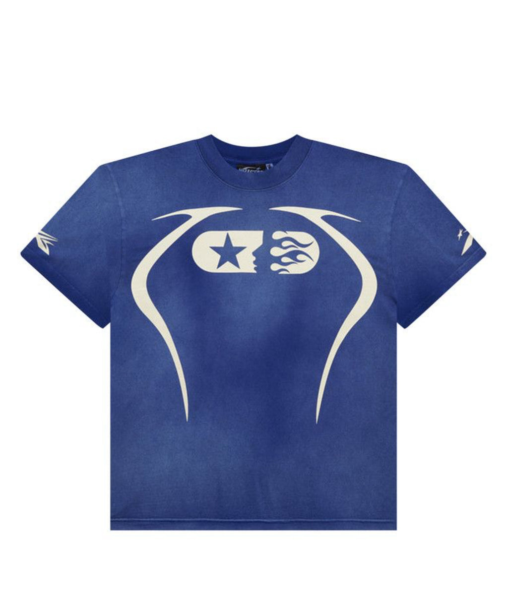 Hellstar Warm Up T-Shirt Blue