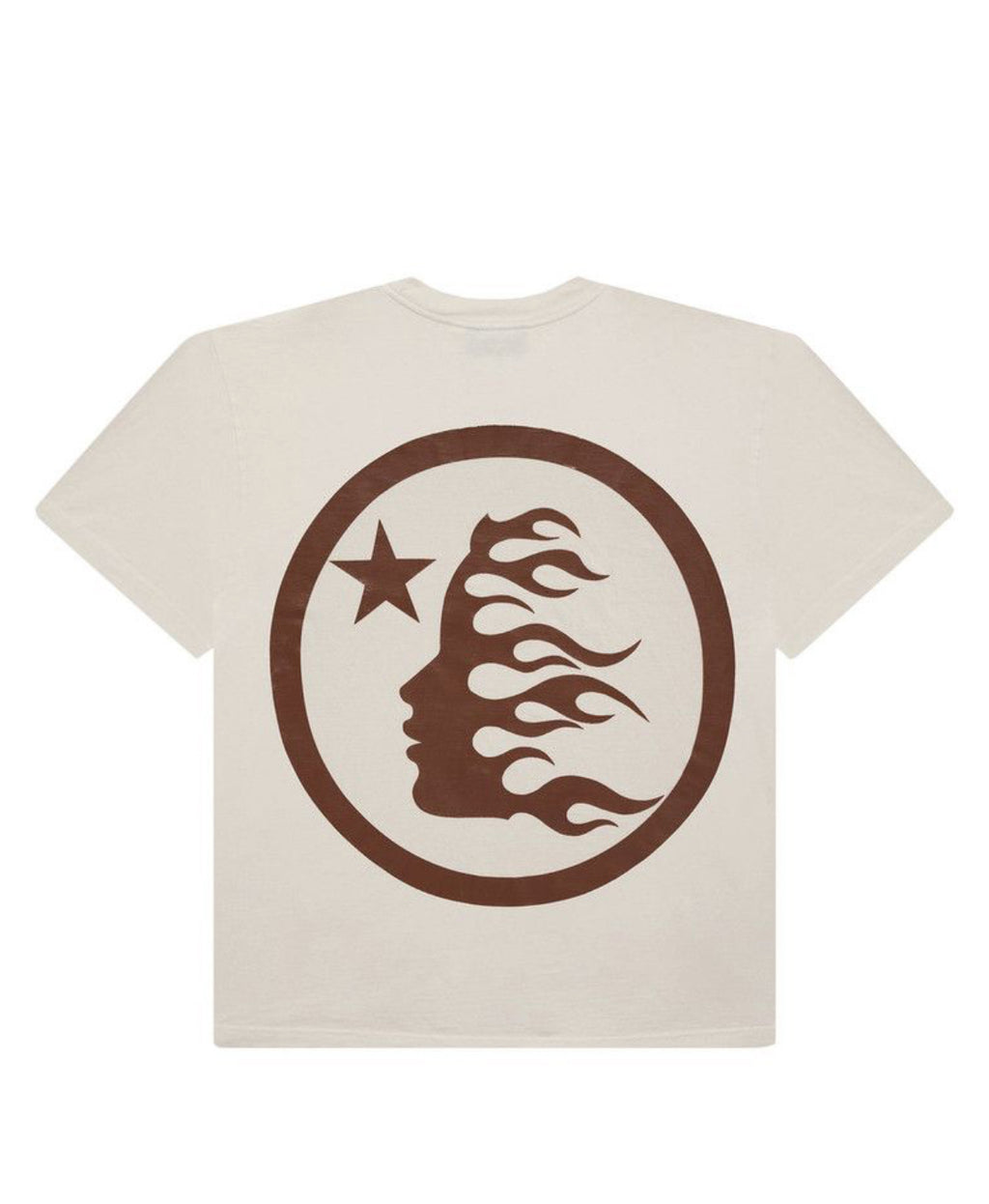 Hellstar Classic T-Shirt Gel Print White/Brown