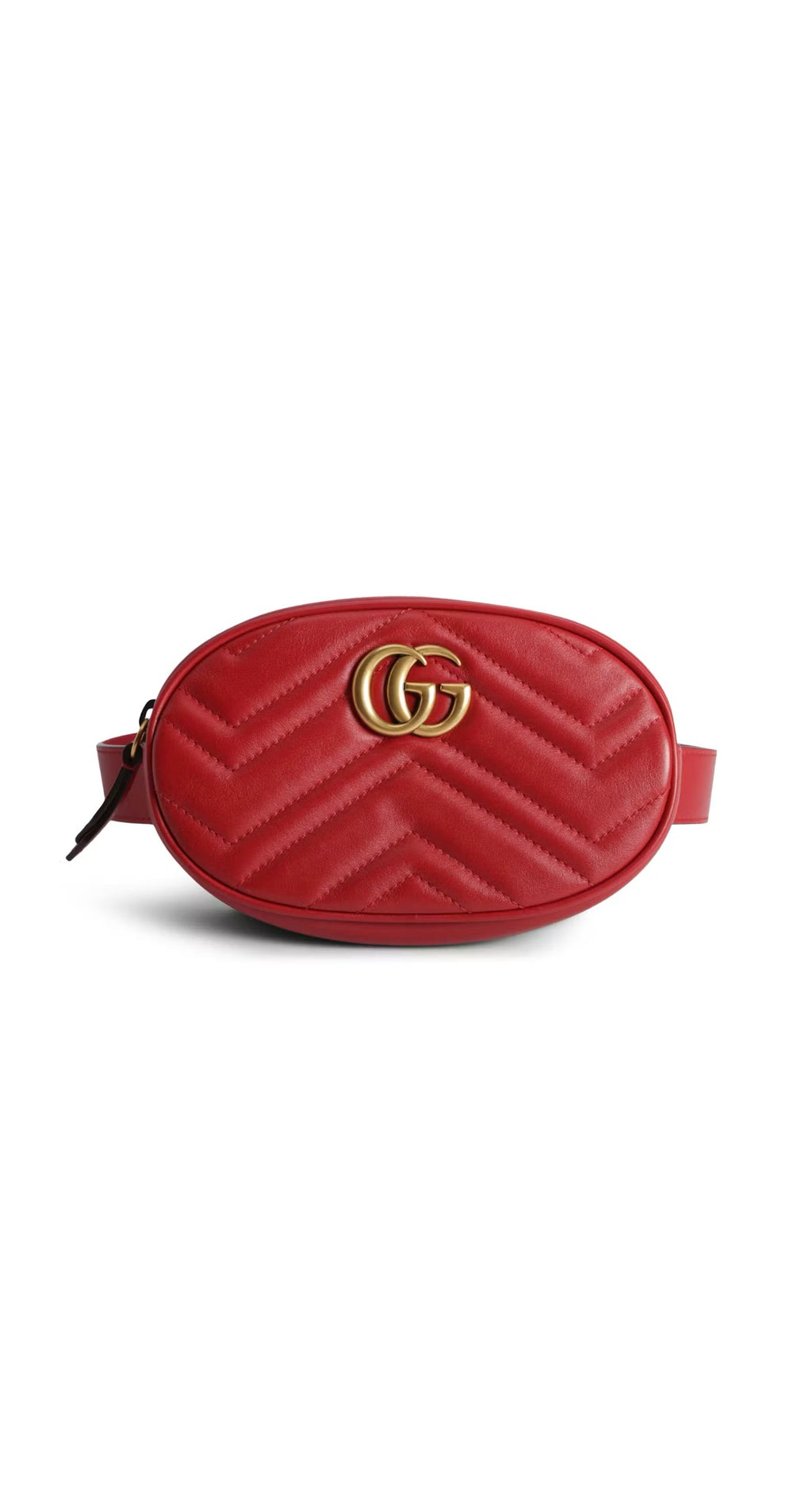 Gucci Matelasse Hibiscus Red Gucci GG Marmot Bag