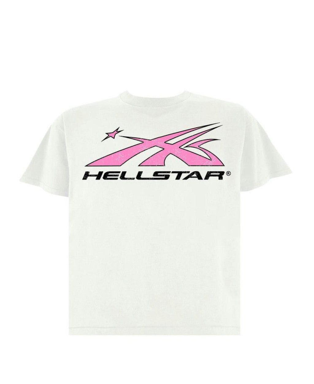 Hellstar Sport Logo T-Shirt White/Pink