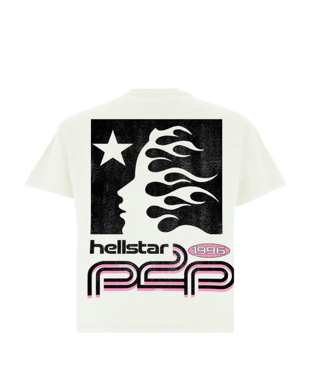 Hellstar Sport Logo T-Shirt White/Pink